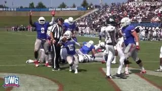 UWG Football vs Catawba 2016