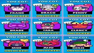 Unlocking All Brawler Thank's Pin | Brawl Stars