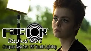 FACTOR Radius Mini: Compact 180 Degree NEXT-GEN Studio Lighting