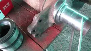 ROR SAF BPW axles: correction of bent bearing areas