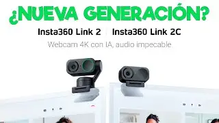 La Mejor Cámara Web con IA del 2024 - Insta360 Link 2 & 2C