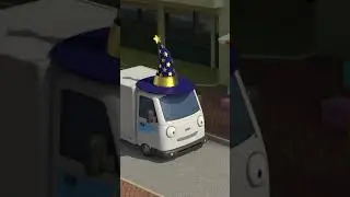 Magician truck on the road!  