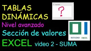 Sección de valores en tablas dinámicas 2   Suma