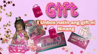 I Unbox natin ang gift ni Ninang kay Princess #gift#piano#guitar#doll