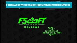 Fontawesome Icon Animation Effects | Free Projects | Tamil | F5Craft - Web Development Company