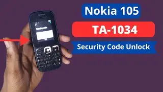Nokia 105 Ta-1034 Security Code Unlock Without Box