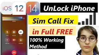 How to Unlock iPhone With Sim Call Fix in Full Free | Passcode Disabled Device | 100% Working Method