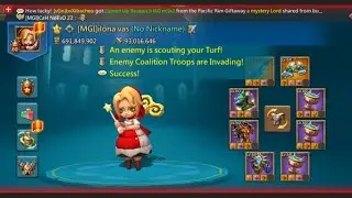 KVK..MY MINI RALLY TRAP IN TROUBLE..BIG TITAN CHAMP CAME.LORDS MOBILE