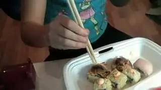 Как правильно есть суши)