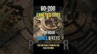 How To Farm 200 EXALTED ORBS/hour - 