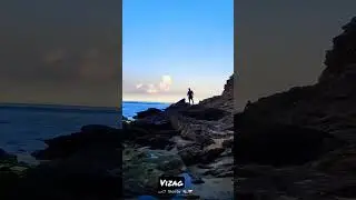 🇮🇳 Yarada Beach , Vizag , Vishakapatnam    #vizag #viral #vishakapatnam #yaradabeach #sea #nature