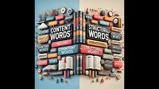Content Word Vs Structural Words