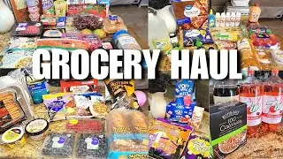 *NEW* HUGE Grocery Haul | Aldi/Sam's Club/Walmart| Nicole Burgess Grocery Haul