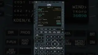 How to create a flight plan without going to the menu (msfs) (FIVE STEPS) 