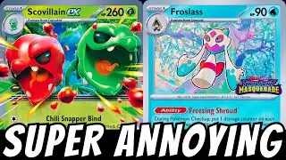 Scovillain ex + Frosslass Deck || Pokémon TCG Live || Stellar Crown