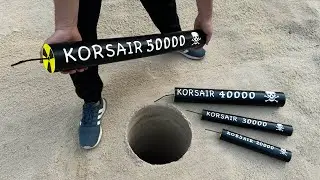 EXPERIMENT: Different Things In Very Deep Hole And Experiments With R/C Cars