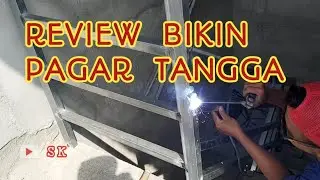 review pembuatan pagar tangga simpel