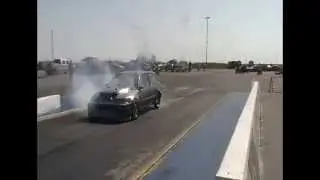 K24 Honda EF S72R turbo on 24.5 tire test run 9.28 @166mph