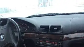 E39 540ia Snow Drift