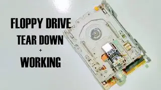 How Old Floppy Disk Drives Work