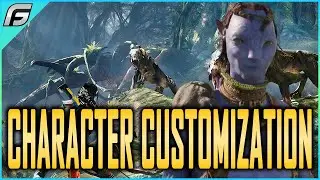 Avatar Frontiers of Pandora Character Creation and Customization - Female & Male Options