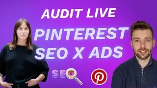 Stratégie Pinterest SEO x ADS et Audit Live feat Luc Bermond
