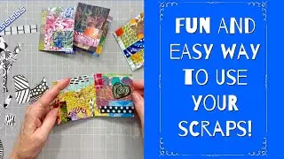 TUTORIAL: How I Make My Mini Scrap Journals  
