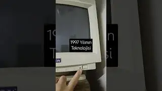 27 Yılık Hatıra - 14" Tüplü Monitör