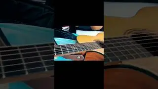 One Hand Artificial Harmonics #fingerstyle #harmonics