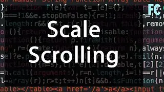 Scale Scrolling на JavaScript
