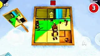 супер мишка.Super Bear Adventure.Сбор пазла в снежной долине.Pazzle in the snow valley.Petualangan