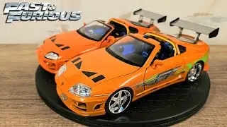 Jada VS ERTL Racing Champion Toyota supra