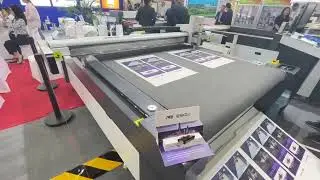 JWEI CB03III-1113-RM Digital Cutter: Live Demo at Trade Show!