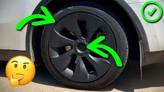 Review of Motrobe Black Matte Wheel Covers for Tesla Model Y 19 inch