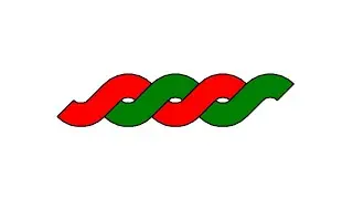 Simple Python Turtle Graphic and Code: Twisted Pair