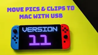 Move Your Switch Screenshots and Clips to Mac via USB