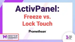 Freeze vs.  Lock Touch on the ActivPanel Titanium