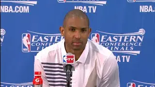Atlanta Hawks Postgame Interview | Cavaliers vs Hawks | Game 1 | May 20, 2015 | NB Playoffs