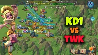Lords Mobile - KD1 vs TWK Player Online