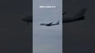 Boeing 747 Cargo plane #747 #b747 #cargo #aviation #planespotting #ams #landing