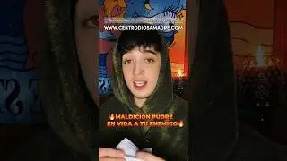 Destrucción y maldición para tu enemigo😈🔥 #diosamadre #ritual #magia #brujeria #enemigos #viral