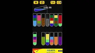 Water Sort Puzzle Level 105