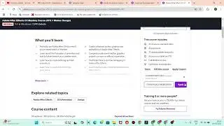 Providing Free Udemy Course - Adobe After Effects CC Mastery Course (VFX + Motion Design)