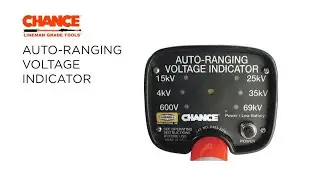 CHANCE® Auto-Ranging Voltage Indicator - Hubbell