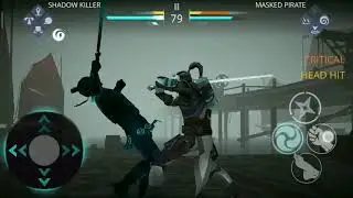 Defeating Masked Pirate Chapter V | Shadow Fight 3  Gameplay