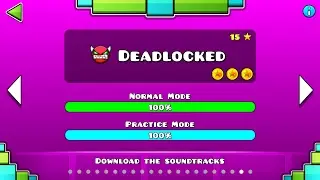 Deadlocked (Demon) - LVL 20 [ALL COINS] Geometry Dash