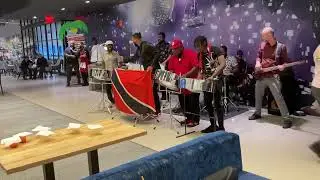 Trinidadian Steel Band playing at JPMORGAN Chase employee appreciation week part 8