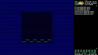 Gigatron TTL gtBASIC : bytebeat procedurally generated music, (CROWD).