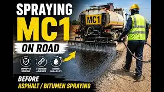 Neom Project Spraying MC1 Prime Coat Bitumen Material with Sprayer Truck