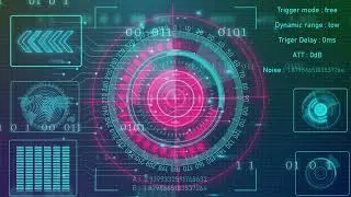 Hud UI Radar | No-copyright | Hacker Screen | Futuristic Animation